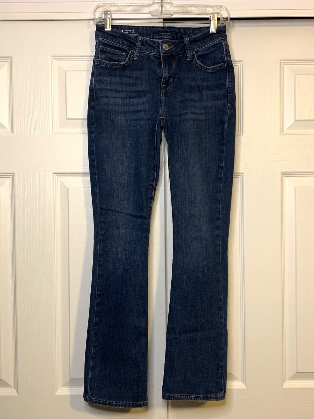 Arizona Co. Mid Rise Bootcut Jeans